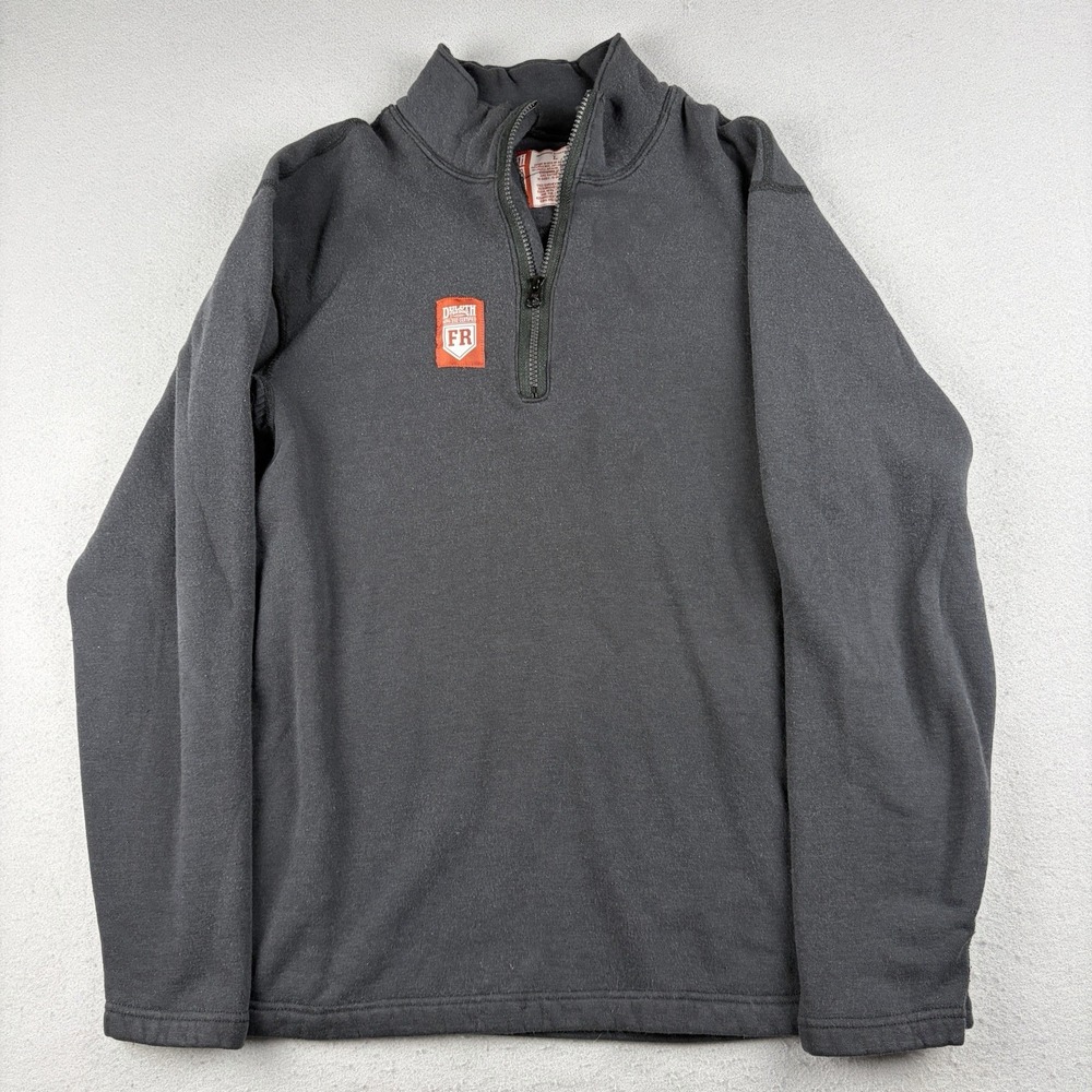 Duluth Trading Company Flame-Resistant (FR) quarter-zip pullover